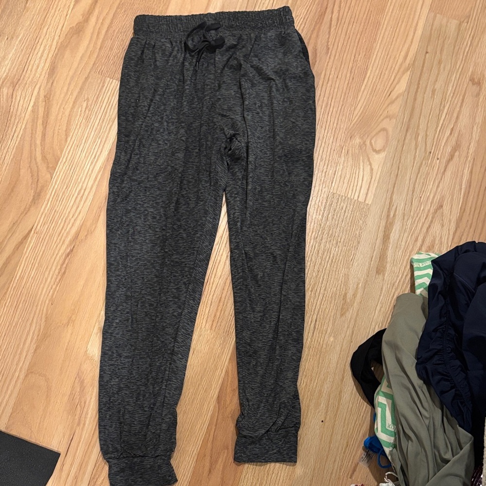 Women's Charcoal Gray Jogger Pants